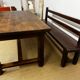 Table de ferme avec banc