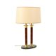 Lampe de table vintage Lusterie Deknudt de style Hollywood Regency
