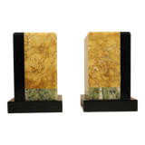 Pair of marble bookends