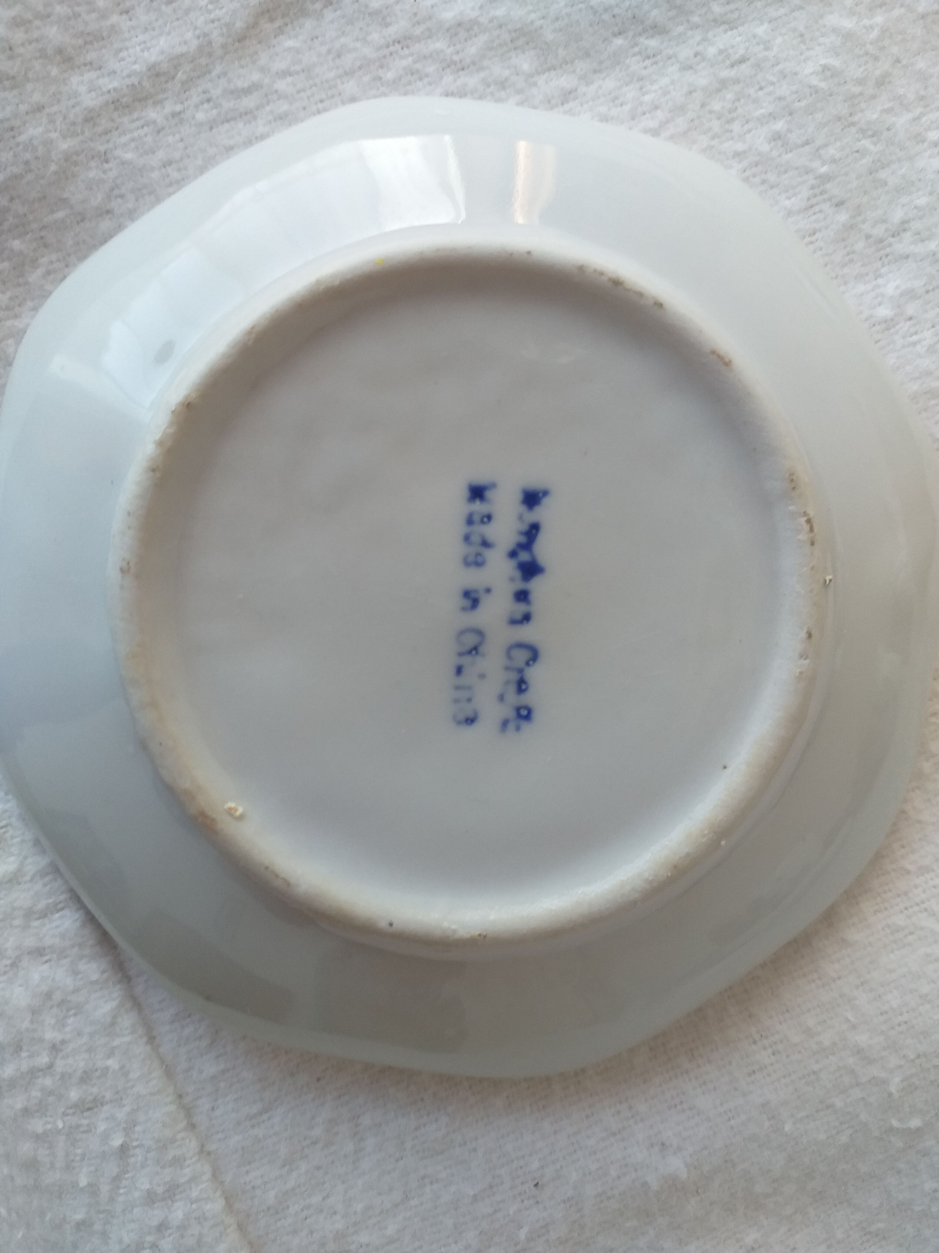 Dinette porcelaine