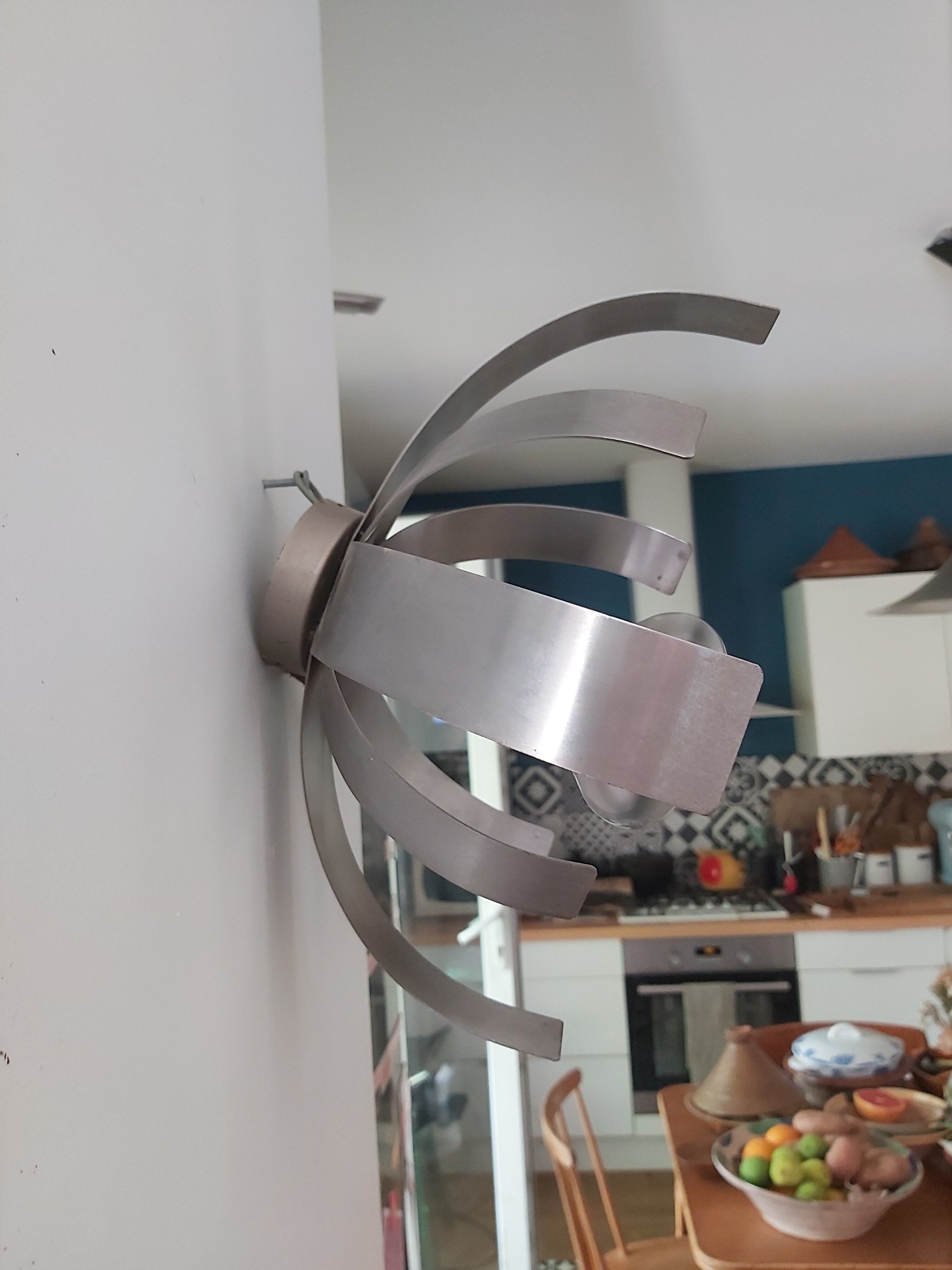 Michel Boyer's flower applique for Oxam 70s