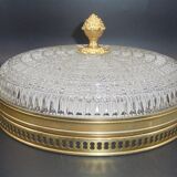 Lucien Gau glass and brass ceiling