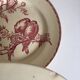 Set de 9 assiettes en faience 19e oiseaux Longwy