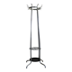 vintage standing coat rack | 70s | chrome