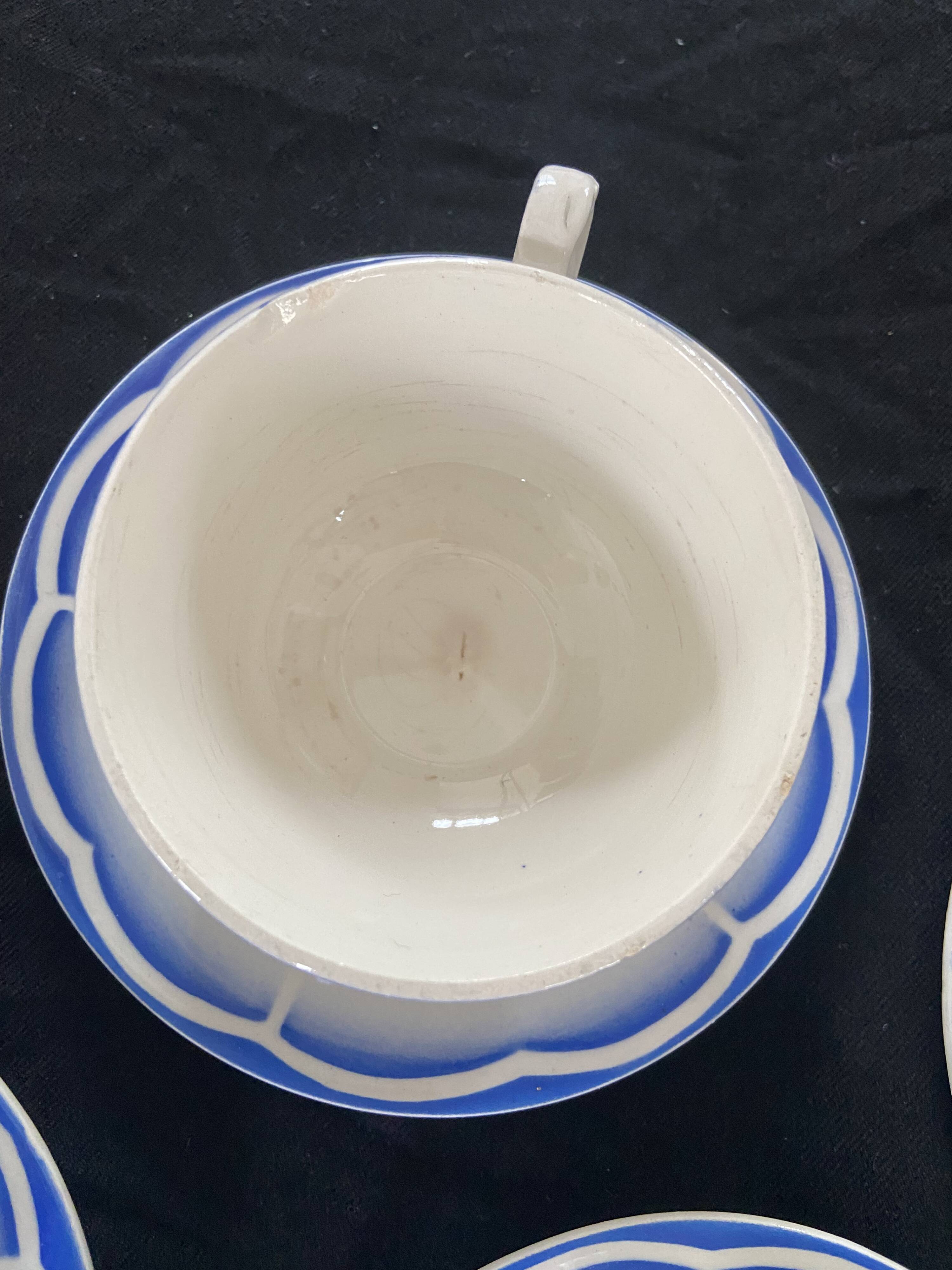 Coffee service Digoin Sarreguemines "Elorn"