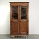 Practical old pine Dutch corner cabinet with nice details and patina