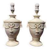Pair of lamp bases