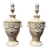 Pair of lamp bases