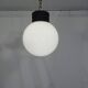 Opaline Glass Ceiling Lamp from Limburg, 1960s