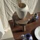Mini carafe bleue West Germany H14,5