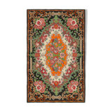 Handmade Vintage Moldov Black Kilim 210 cm x 320 cm - 23260