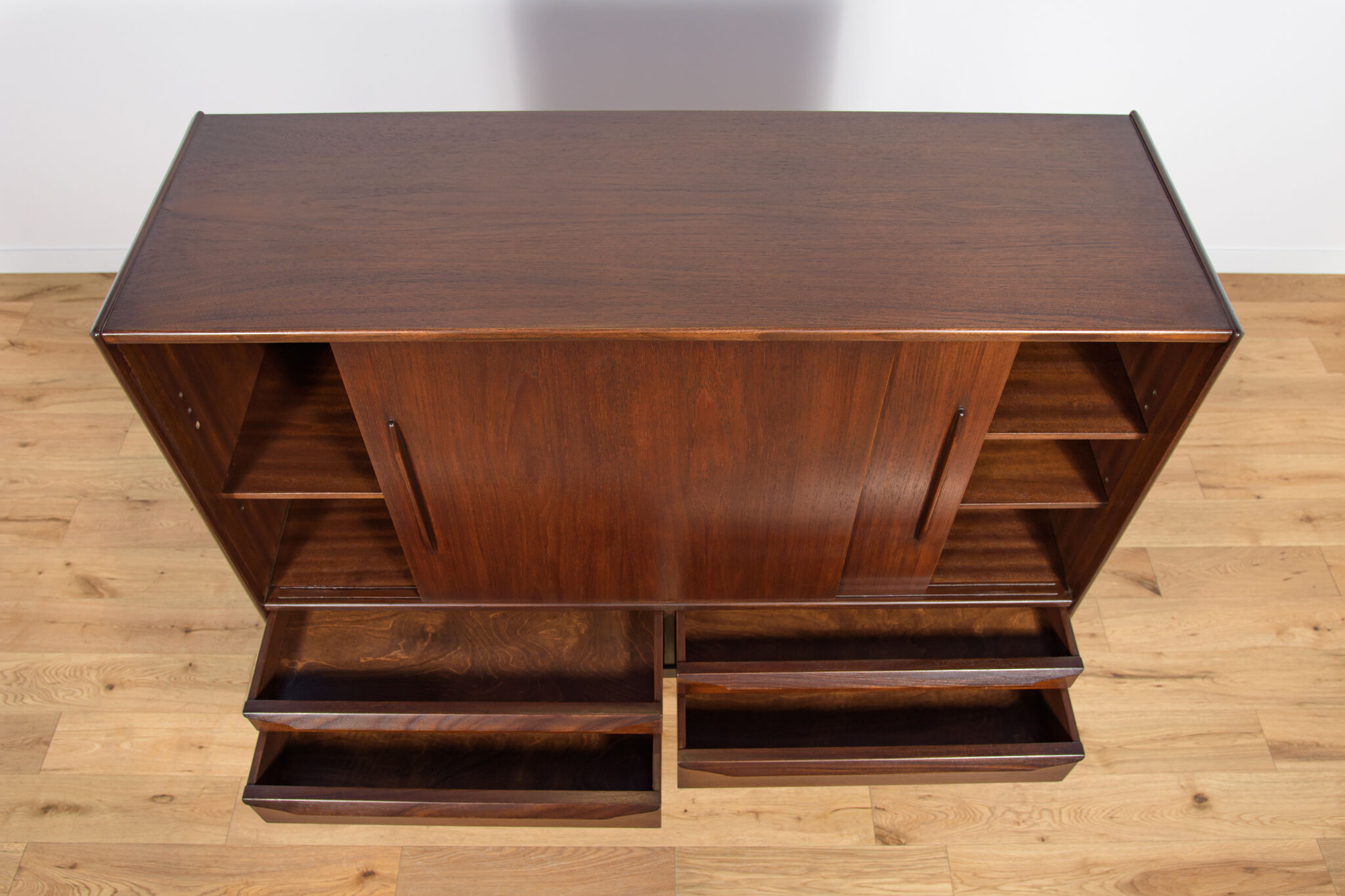 Mid century Danish Teak Highboard, 1960s