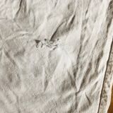 Old sheet embroidered and openwork hand (scale pattern) 251x172