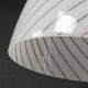 Mid 20thc italian murano glass swirl bowl pendant light by avmazzega c.1970