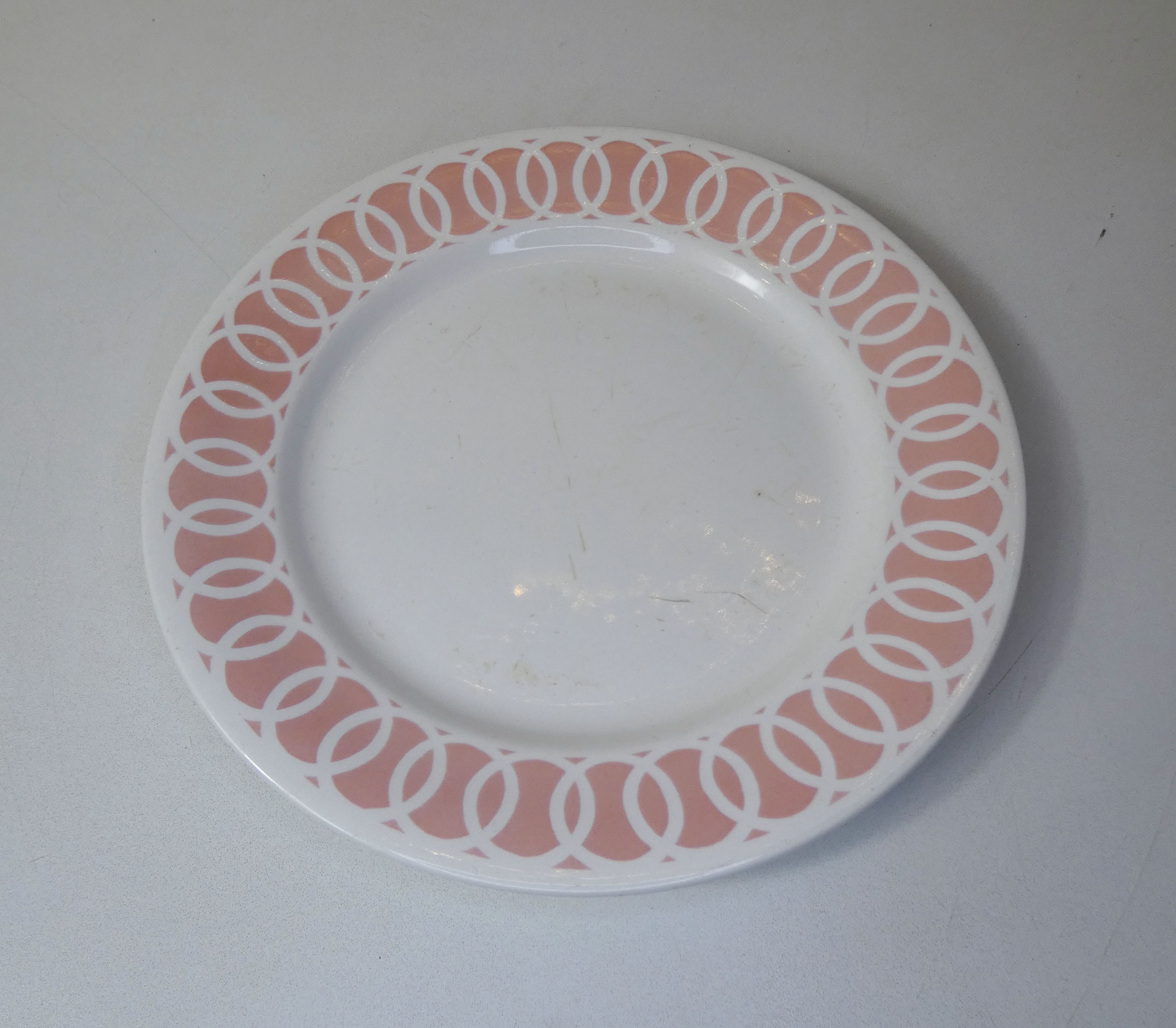Salins earthenware presentation plate