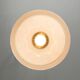 intricate Mid-Century Italian Brass and Opaline Pendant Lamp, 1950s