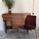 Vintage storage buffet cabinet 1960's 3 doors 2 drawers