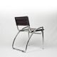 Ensemble de 4 chaises « Lira » de Gae Aulenti – années 1970
