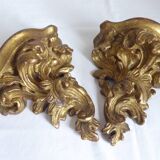 Paire de consoles d'appliques