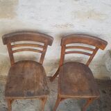 Set of 2 chairs bistrot baumann