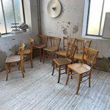 8 chaises de bistrot Luterma