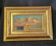 Original Artwork Painting Gold Frame Oil on Cardboard