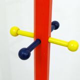 Coat rack colored pencil