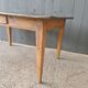 Wooden farmhouse table top black patina
