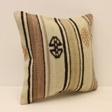 40x40 Cm Kilim Cushion,Vintage Cushion Cover