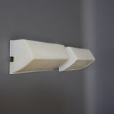 Pair of glass wall light of the years 50 Holophane