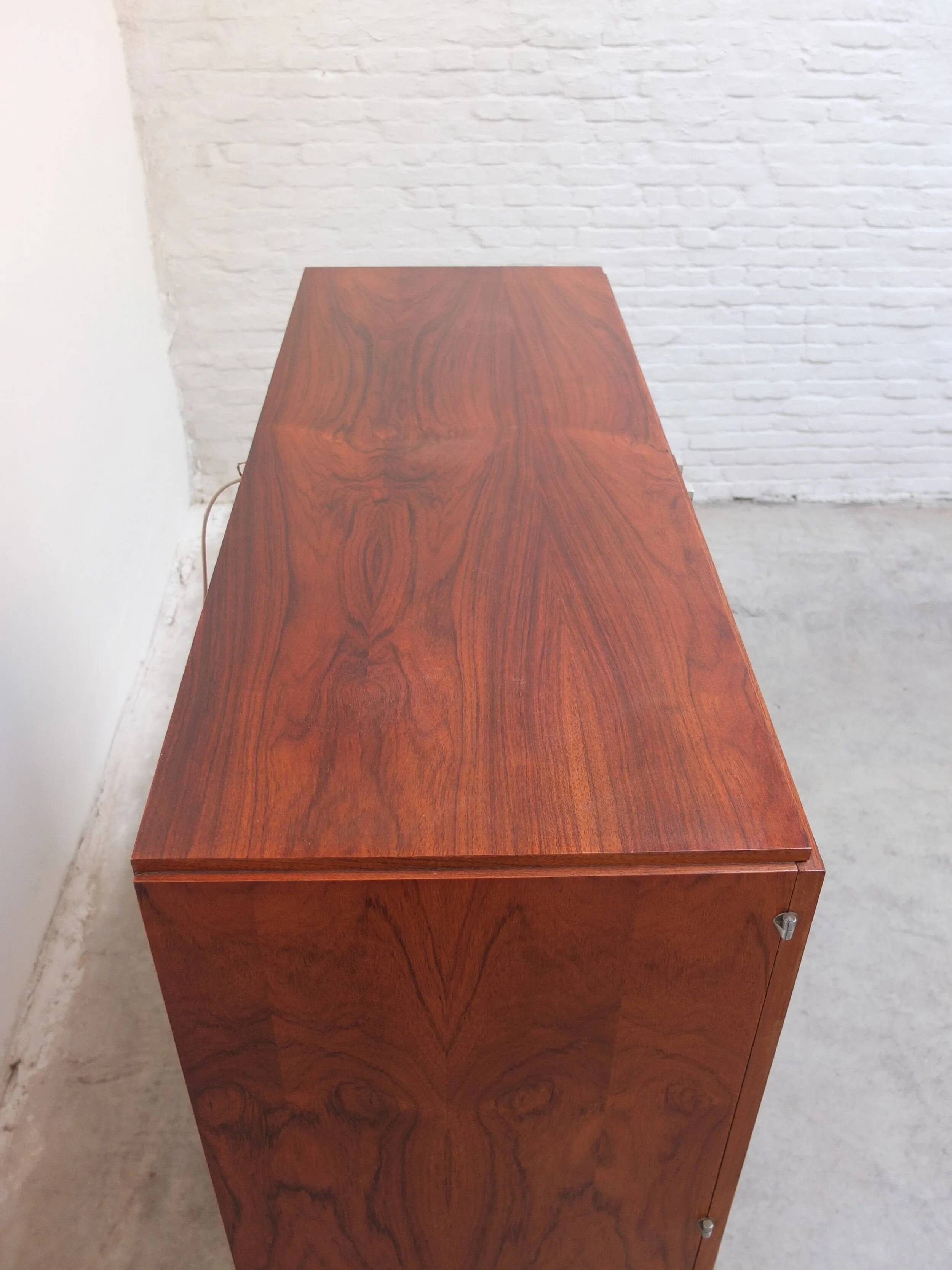 Modernist bar cabinet by Werner Wölfers for V-Form, 1960s