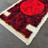 60s 70s rug carpet by Hojer Eksport Denmark