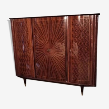 3-door regency-style bedroom cabinet