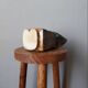 Owl tealight holder ceramic handmade owl candle holder brutalist