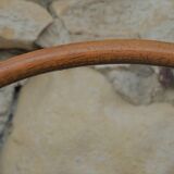 Vintage basket in rattan braid