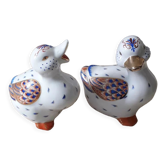 Couple of fine porcelain ducks