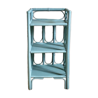 Rattan shelf