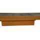 Vintage daybed 1960s minimalist design with drawer in wood