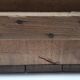 Wooden box trapezoidal