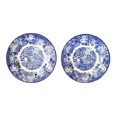 Set of 2 Woods & Sons England “Enoch Woods - English Scenery” plates