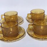 Vereco tableware (Daisy model) smoked glass