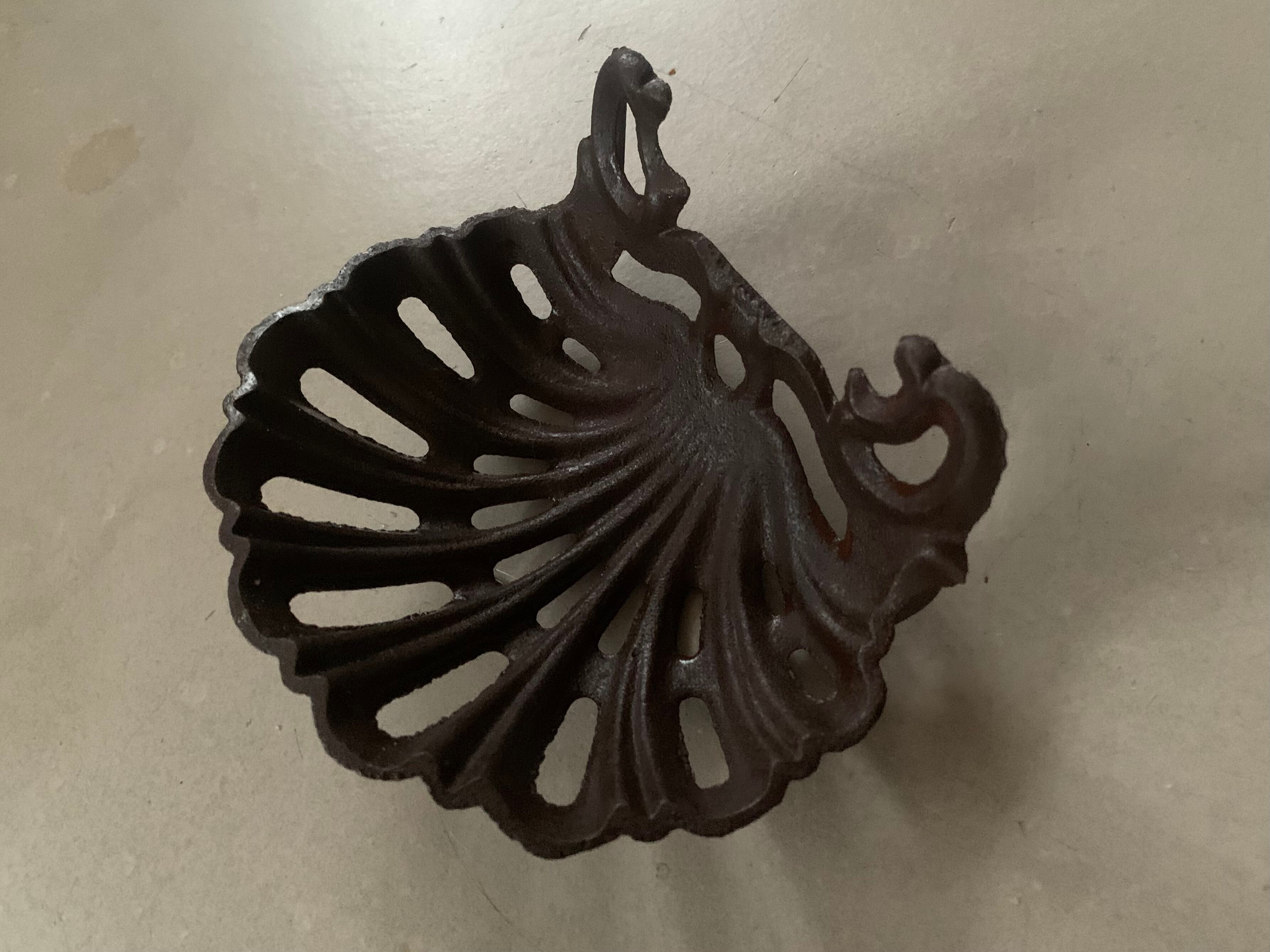 Antique wall soap dish