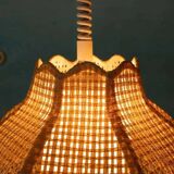 Swedish suspended lamp in bohemian strap.