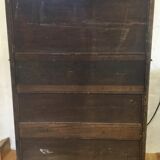 Buffet served early twentieth century in white wood and mahogany