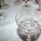 Lot of 6 old port glasses engraved