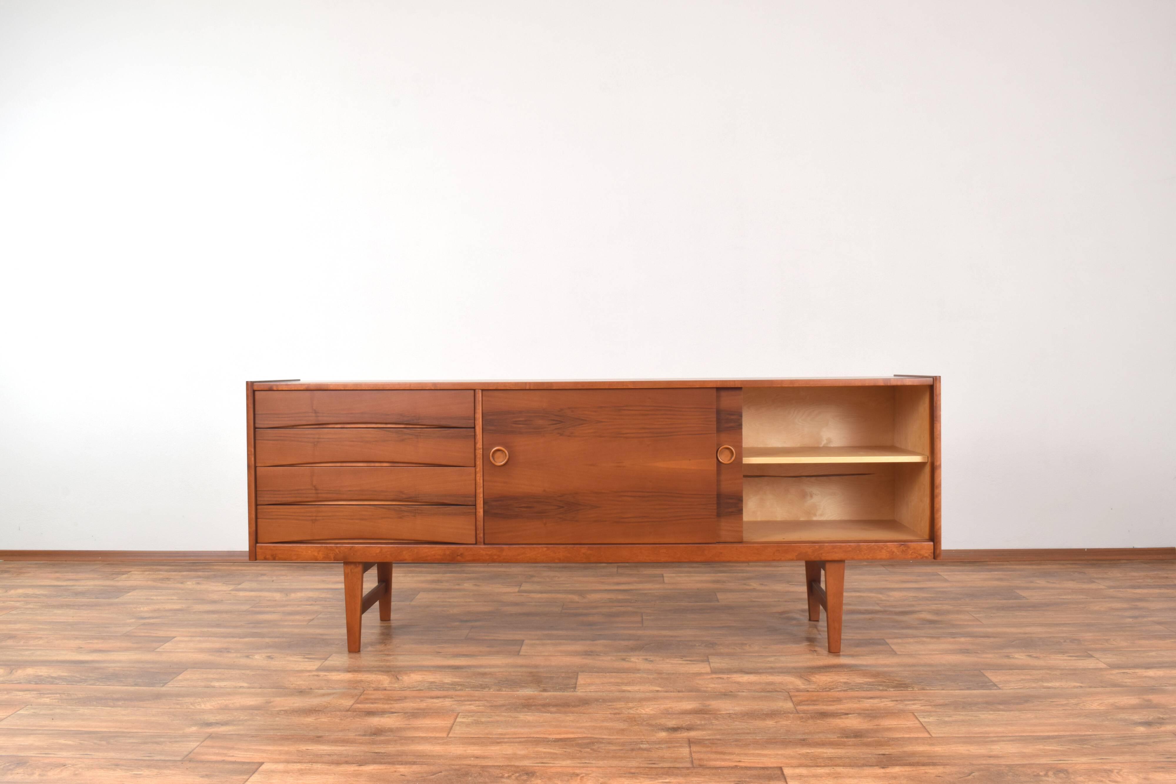 Mid-Century Walnut Sideboard Model Ulvö by Erik Wørts for Ikea, 1960s