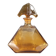 Art Deco liqueur carafe in amber glass