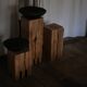 3 monoliths, ancient oak columns
