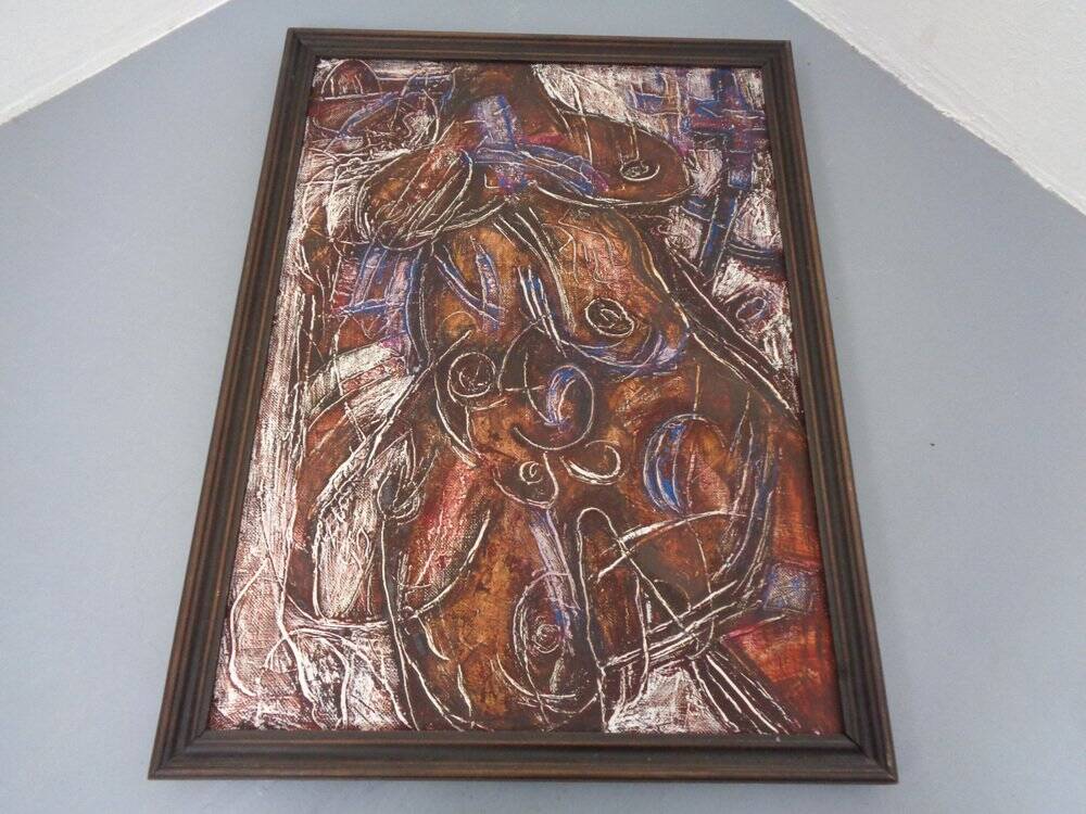 Uljnov, Movement, 1995, Oil on Canvas