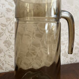 Smoked glass decanter